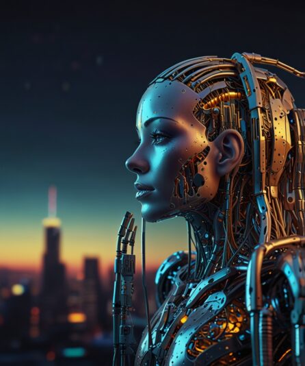 Leonardo_Lightning_XL_A_gleaming_cybernetic_implant_pulsates_w_2