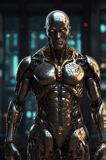 Default_An_elegantly_designed_android_with_a_benevolent_smile_3