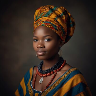 Leonardo_Lightning_XL_A_portrait_of_young_beautiful_woman_from_3